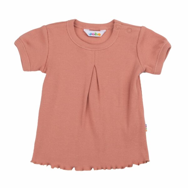 T-Shirt ausgestellt lachs - 98/104