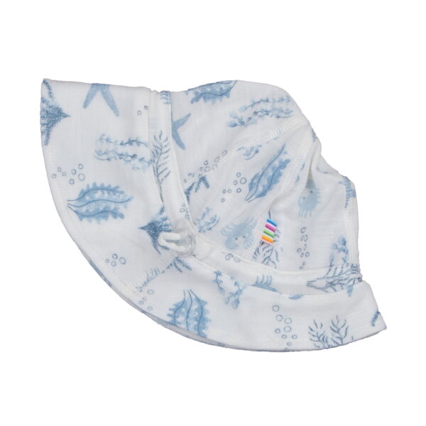 Sommerhut Wolle light blue - 52/54