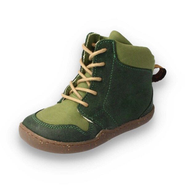 Kipunji Schnürboots Bio Wool TEX waldmeister