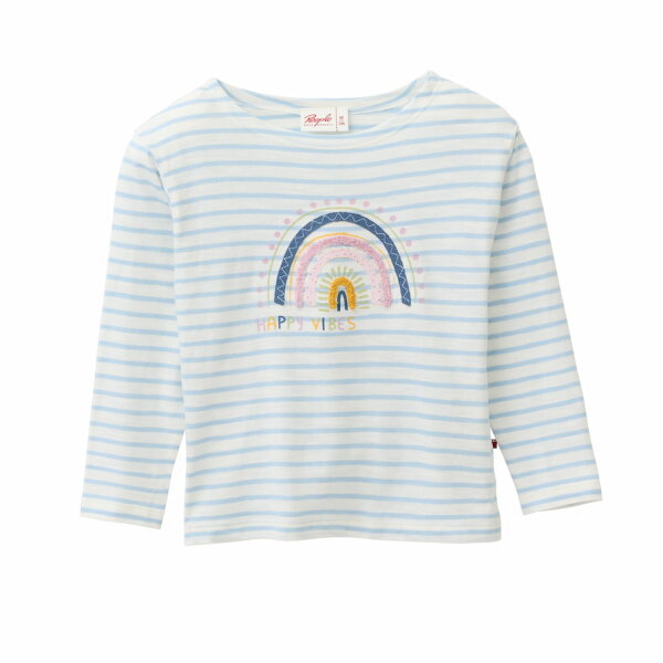 Langarmshirt Streifen Motiv