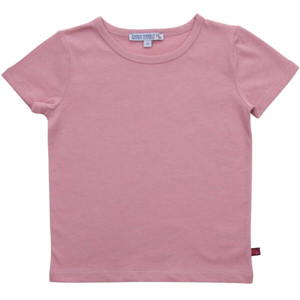 T-Shirt Uni rosewood - 140