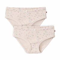 2er-Pack Slips Blumen hellbeige - 98