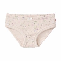 2er-Pack Slips Blumen hellbeige - 110/116