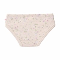 2er-Pack Slips Blumen hellbeige - 110/116