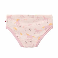 2er-Pack Slips Pferde rosa mix - 122/128