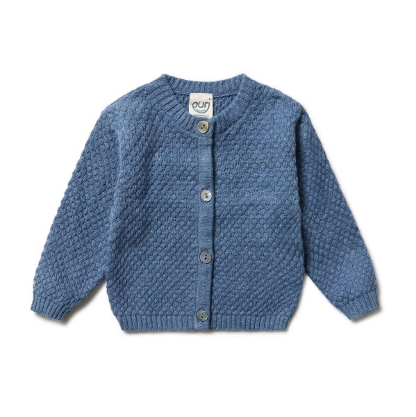 Jacke Popcorn 2.0 BW/Leinen navy - 62/68