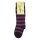 Kniestrümpfe 80% Wolle lila-berry