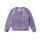 Kimono Jacke BW/Leinen purple - 62/68