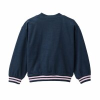 Sweatjacke Regenbogen dunkelblau - 110/116