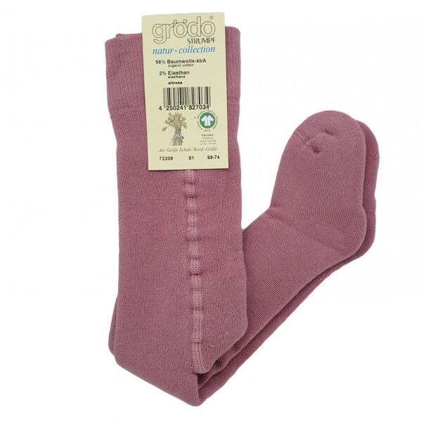 Babystrumpfhose Vollfrottee altrosa