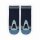 2er-Pack Sneakersocken Hai dunkelblau - 28-30