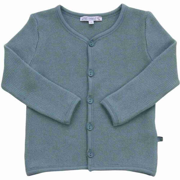 Strickjacke turquoise - 116