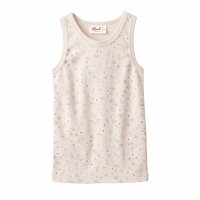 Unterhemd Bl&uuml;mchen hellbeige - 98