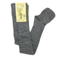 Kinderstrumpfhose 80% Wolle grau