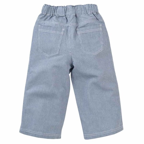 7/8-Hose jeansbau gestreift - 116