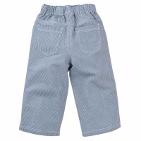 7/8-Hose jeansblau gestreift - 140