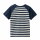 T-Shirt wild and free geringelt - 98/104