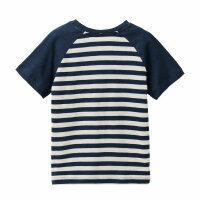 T-Shirt wild and free geringelt - 122/128