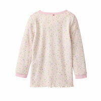 Pyjama Bl&uuml;mchen hellbeige - 98