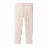 Pyjama Bl&uuml;mchen hellbeige - 98