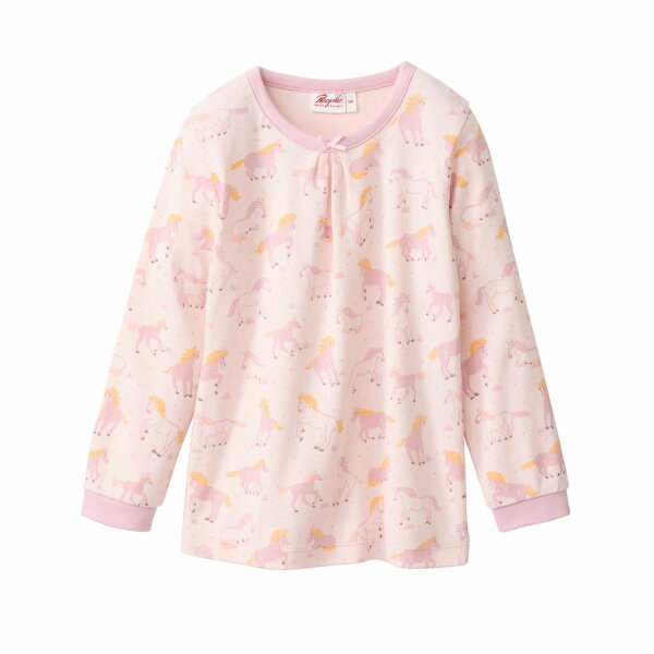 Pyjama Pferde hellrosa - 110/116