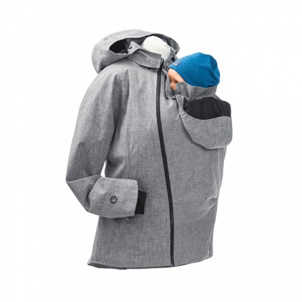 Mamalila Winterjacke für Zwei grau meliert