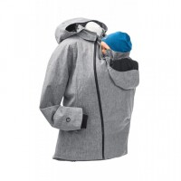 Mamalila Winterjacke f&uuml;r Zwei grau meliert