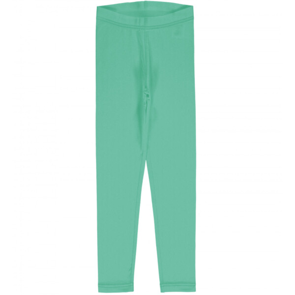 Leggings Solid Green - 134/140