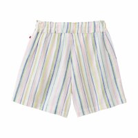 Shorts Slub Musselin bunt geringelt - 134/140