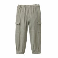 Cargohose Slub Musselin khaki - 122