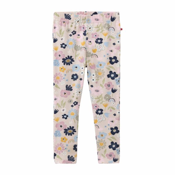 Leggings Blüten blassrosa - 110