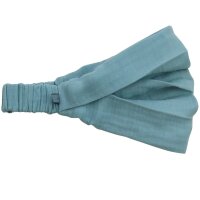 Musselin Haarband turquoise - 56/58