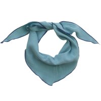 Musselin Halstuch turquoise