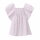 Musselin Kleid Kirschen violett - 98