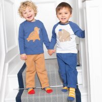 Raglanshirt Mammut wei&szlig;-blau