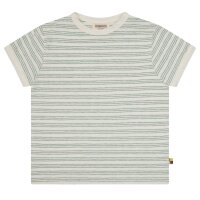 T-Shirt Leinen Streifen bamboo - 86/92