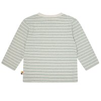 Langarmshirt Leinen Streifen bamboo - 74/80