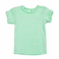 T-Shirt Wolle/Seide Streifen