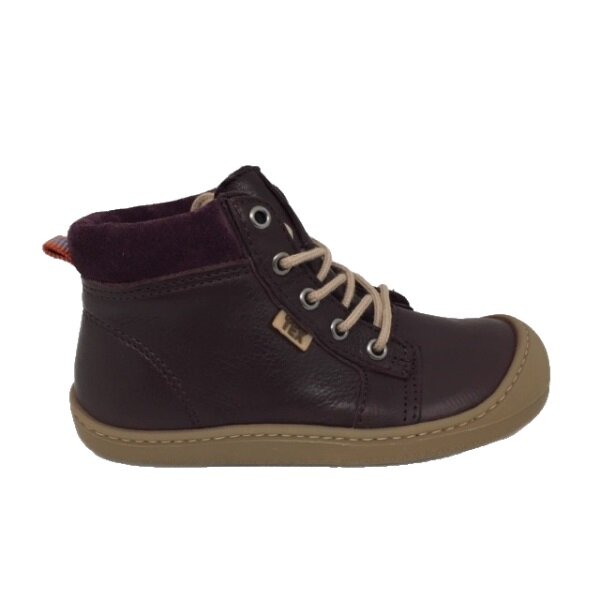 Schnürboots Barefoot TEX (W) bordeaux