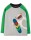 Alfie Raglan-Shirt langarm Yeti grün-grau