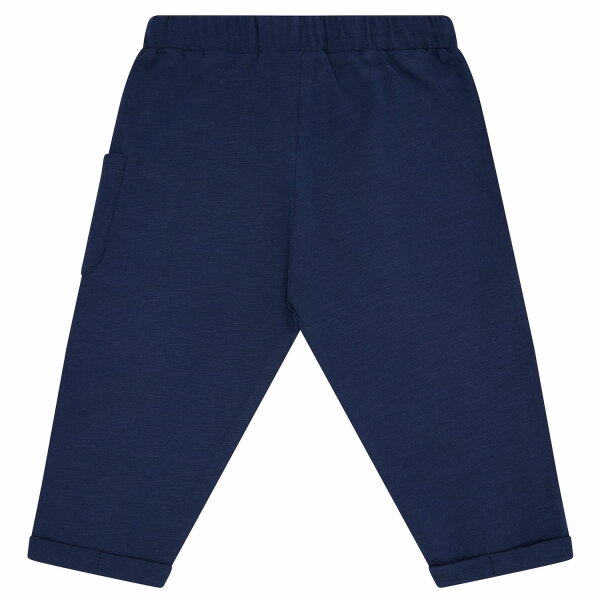 Loud + Proud Pantaloni Bimbi Unisex In Cotone Biologico – Morbida Struttura Waffle, Vita Elastica, Certificazione GOTS