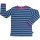 Langarmshirt lila gestreift