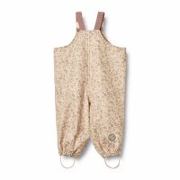 Regenhose Latz Charlo rose flower field - 86