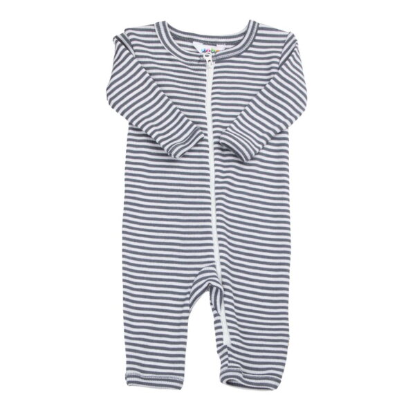 Overall Wolle/Seide Streifen