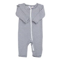 Overall Wolle/Seide Streifen