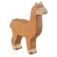 Holztiger Alpaka