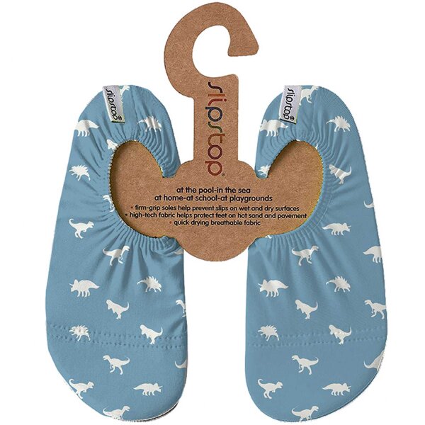 Badeschuhe Soft Sole Dino petrol - 27-29