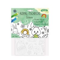 Maldecke aus Papier Ostern