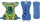 Pop-In V2 Bambus All-In-One Windel Klett Round the Garden
