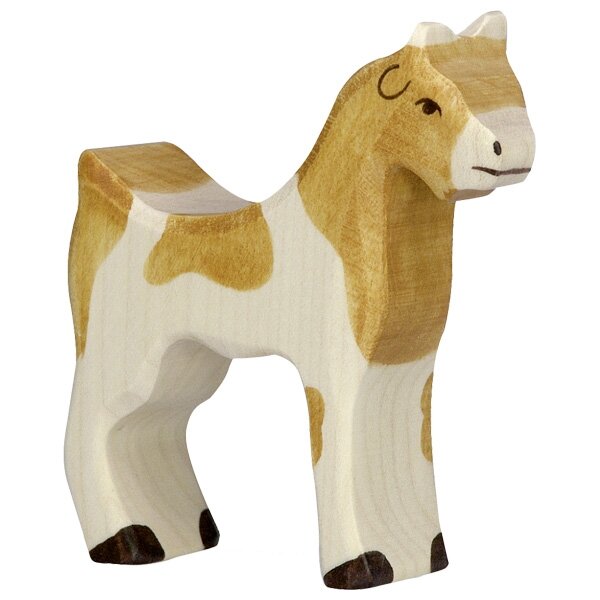 Holztiger Ziege
